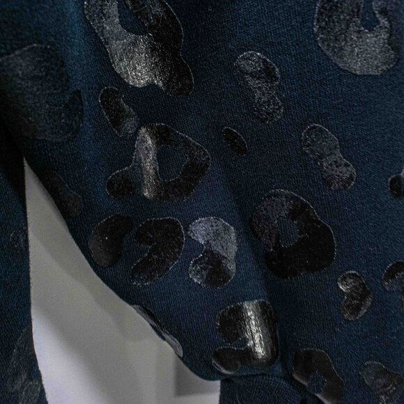 Jeremy Scott Adidas Leopard Full Zip Hoodie Sweatshirt Paws Tail Medium Designer - Picture 15 of 16